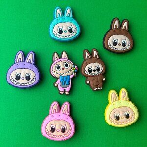 Labubu Crocs Charms - Cute Shoe Charm - PVC Charms - Labubu Themed